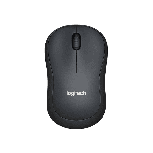 An image of black Logitech M221 Silent Wireless Mouse