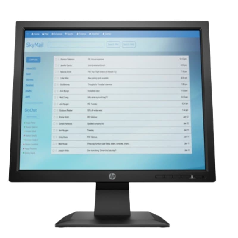 hp 17 inch square