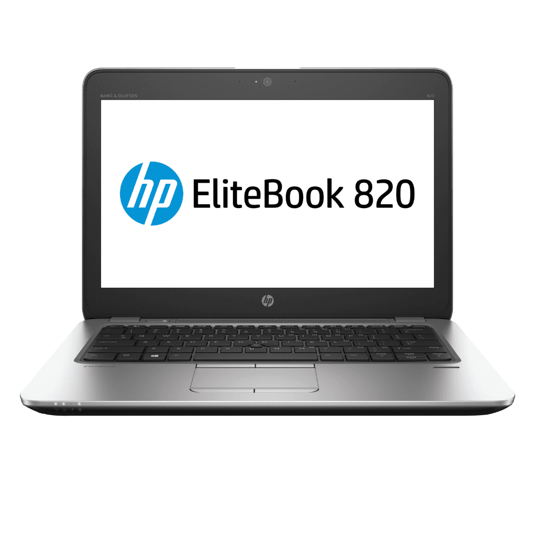An image of silver HP EliteBook 820 G3 Intel Core i5 6th Gen 16 GB DDR4-SDRAM 256 GB SSD