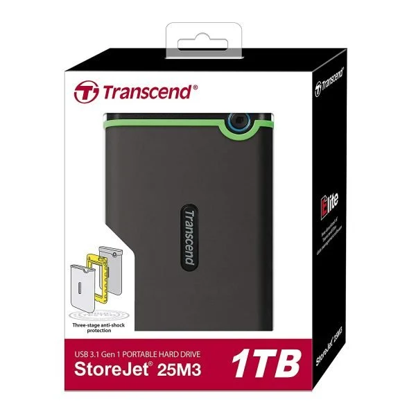 Transcend Storejet External Hard Drive