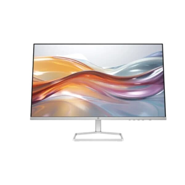 HP Series 5 524SA FHD 24″ Display Monitor, (with Audio) Edge-to-Edge, Silver