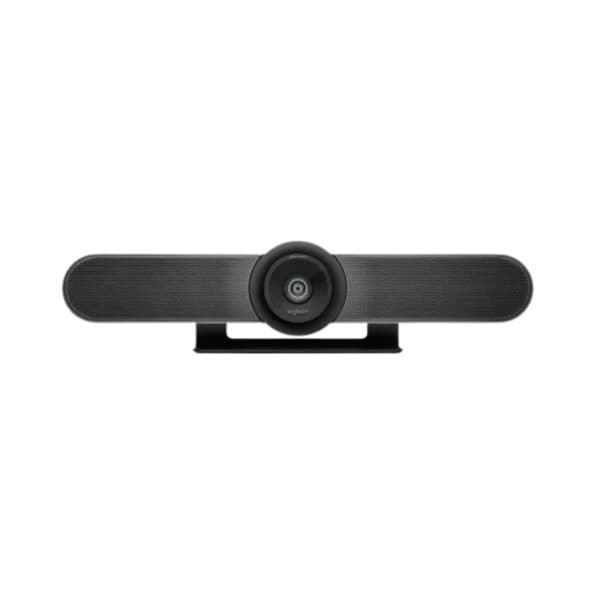 Highlights of Logitech MeetUp conferencing system Ultra-wide 120° field of view ensures no one is left out of the frame. 4K video quality captures sharp, lifelike images. Integrated beamforming microphones with echo cancellation. Bluetooth speakerphone function ideal for mobile audio calls. Remote control & mobile app for zoom, pan, tilt, volume control. Certified compatibility across major conferencing platforms. Compact design with clean mounting for clutter-free setups. Expandable audio with additional mic for larger spaces. Logitech-MeetUp-conferencing-system-600x600