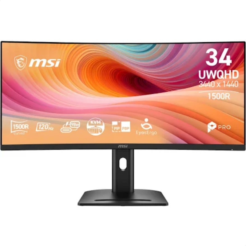MSI PRO MP341CQW E12  34” | 3440×1440 | 120Hz | 1ms | White