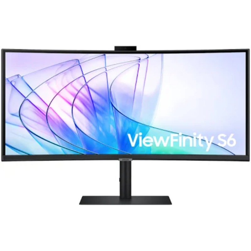 Samsung ViewFinity S6 LS34C650VAMXUE 34” | 3440×1440 | 100Hz | USB-C | Webcam | Built-in Speakers