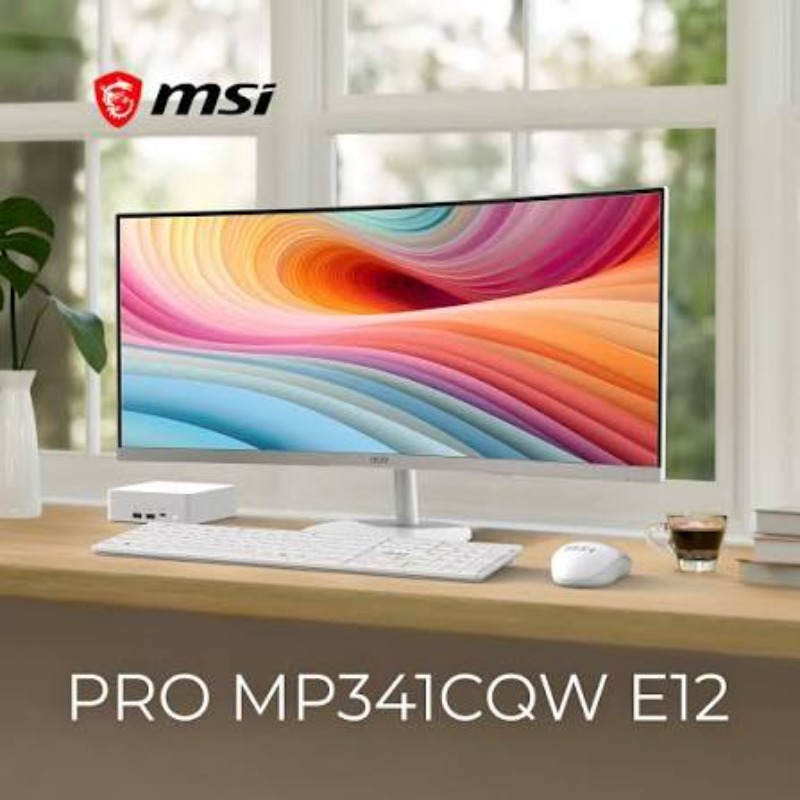 MSI PRO MP341CQW E12 34” | 3440×1440 | 120Hz | 1ms | White