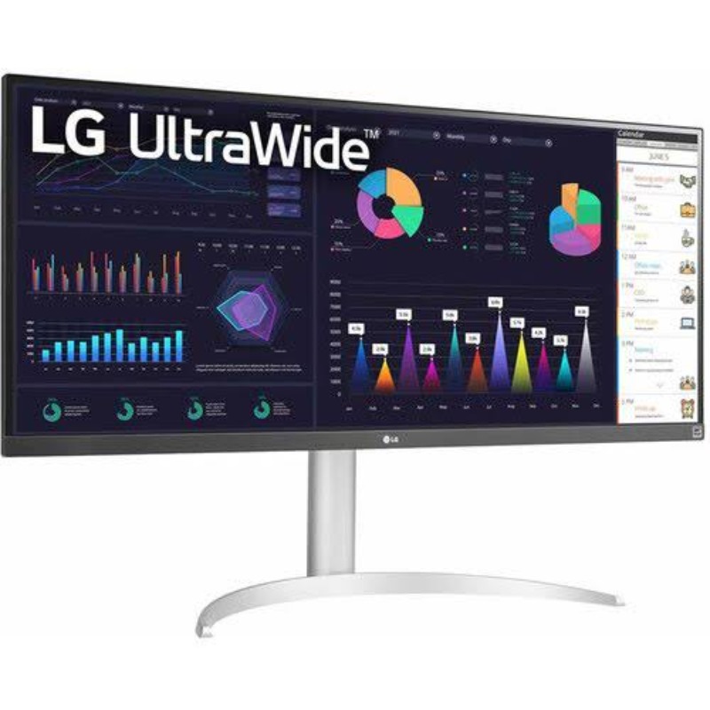LG 34CB99-W  34” | 3440×1440 | 60Hz | USB-C | Built-in Speakers