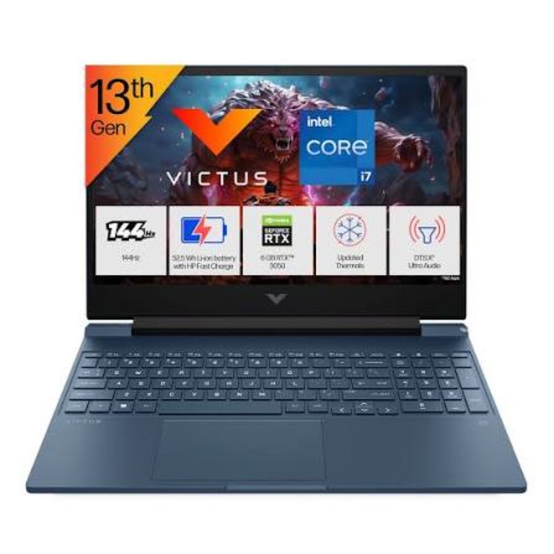 HP Victus 15 Gaming Core i7 13th Gen | 16GB RAM | 512GB SSD NVIDIA GeForce RTX 3050 6GB | 15.6” Display